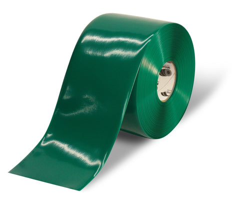 Mighty Line Floor Tape - 6" wide green 100 ft roll