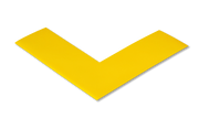 Floor Marking Angle - Yellow 90° Corner
