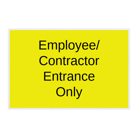 Custom Corrugated Plastic Sign
