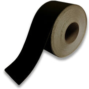 Floor marking tape roll - black 4"