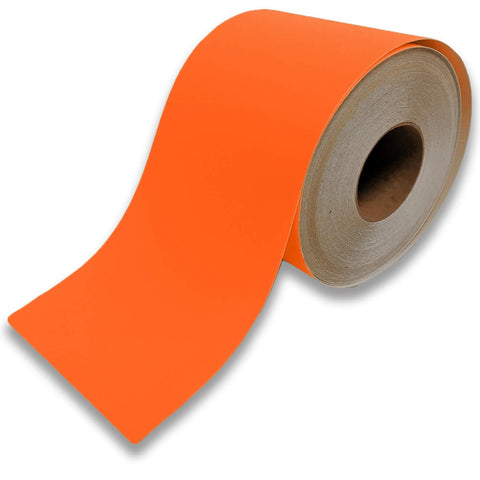 Orange Warehouse Floor Tape - 6" Roll