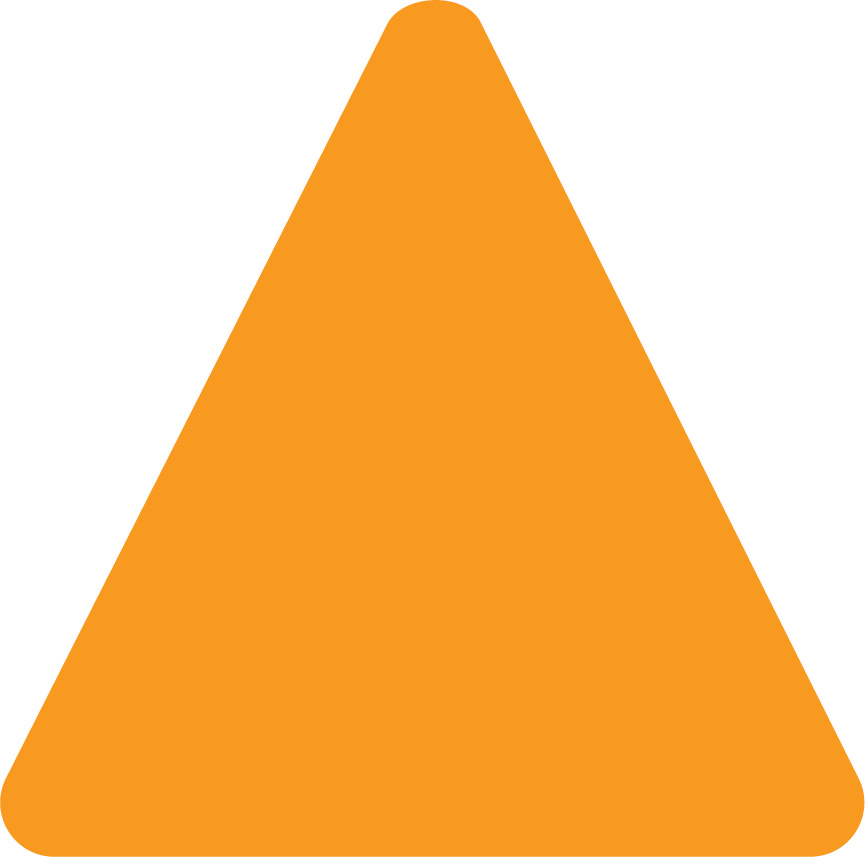 Custom Triangle Floor Sign – Pristine Products