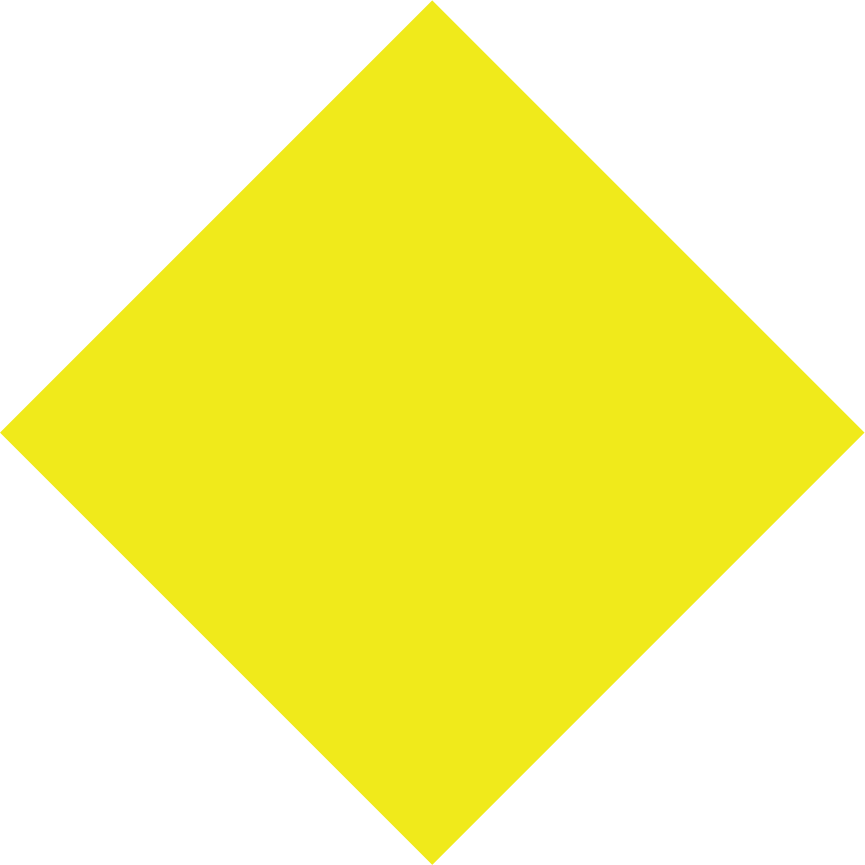 Custom Diamond Shape Floor Sign – Pristine Products