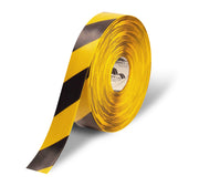 Freezer Floor Tape - Yellow and Black Mighty Line 2" Wide x 100 ft