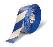 Blue and White Mighty Line Floor Tape - 3" wide x 100ft roll