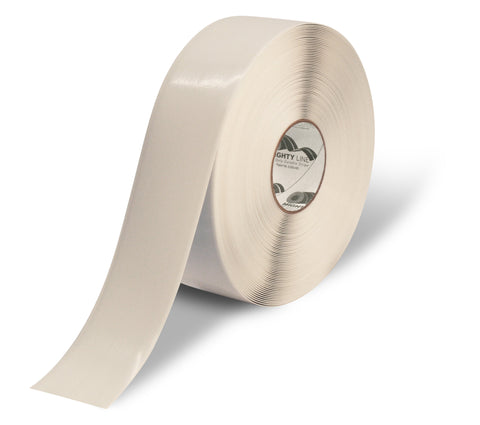 Mighty Line Floor Tape - White 3" x 100 ft roll