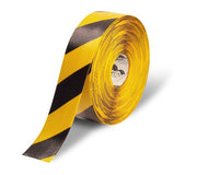 Yellow/Black Mighty Line Floor Tape - 3" wide x 100ft roll