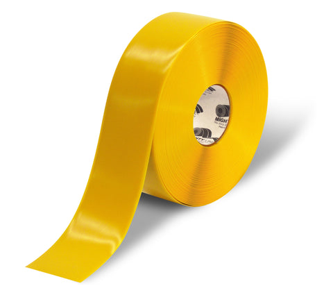 Mighty Line Floor Tape - Yellow 3" x 100 ft roll