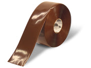 Freezer Grade Floor Tape - Mighty Line Brown 4" Wide x 100 ft