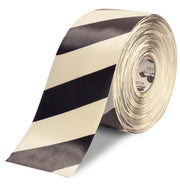 Black and White Floor Tape - 6" wide x 100ft Mighty Line roll