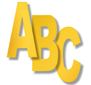 Floor Marking Letters - ABC - Cover