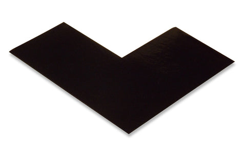 Black Floor Marking Corner - 90° L Angle