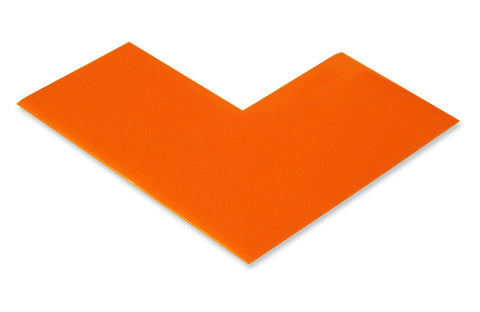 Orange Floor Marking Corner - 90° L Angle