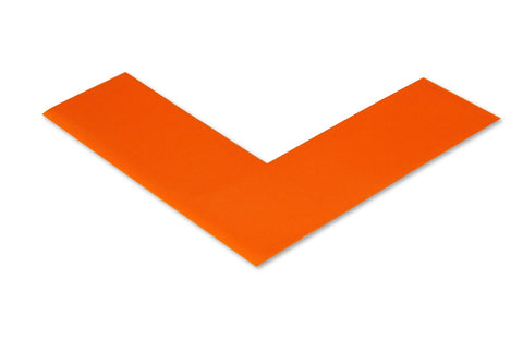 Floor Marking Angle - Orange 90° Corner