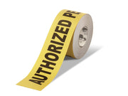 Floor Tape With Text