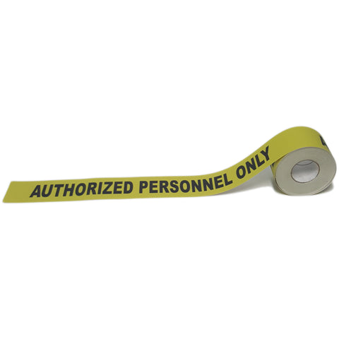 Floor Tape With Text