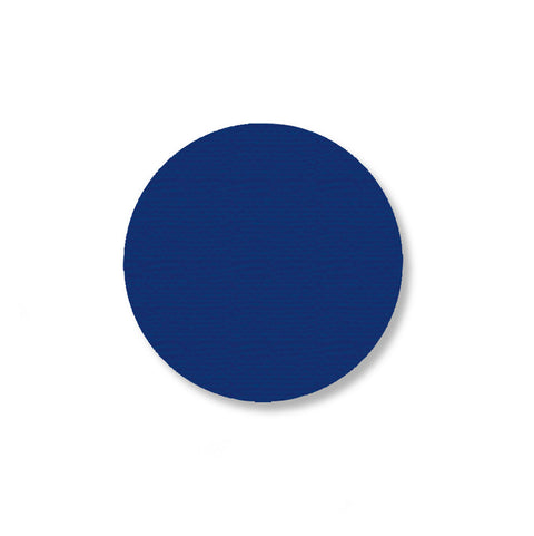 Blue floor marking dot