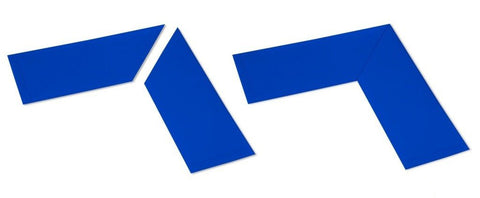 Mighty Line Floor Tape blue pallet marking Angles