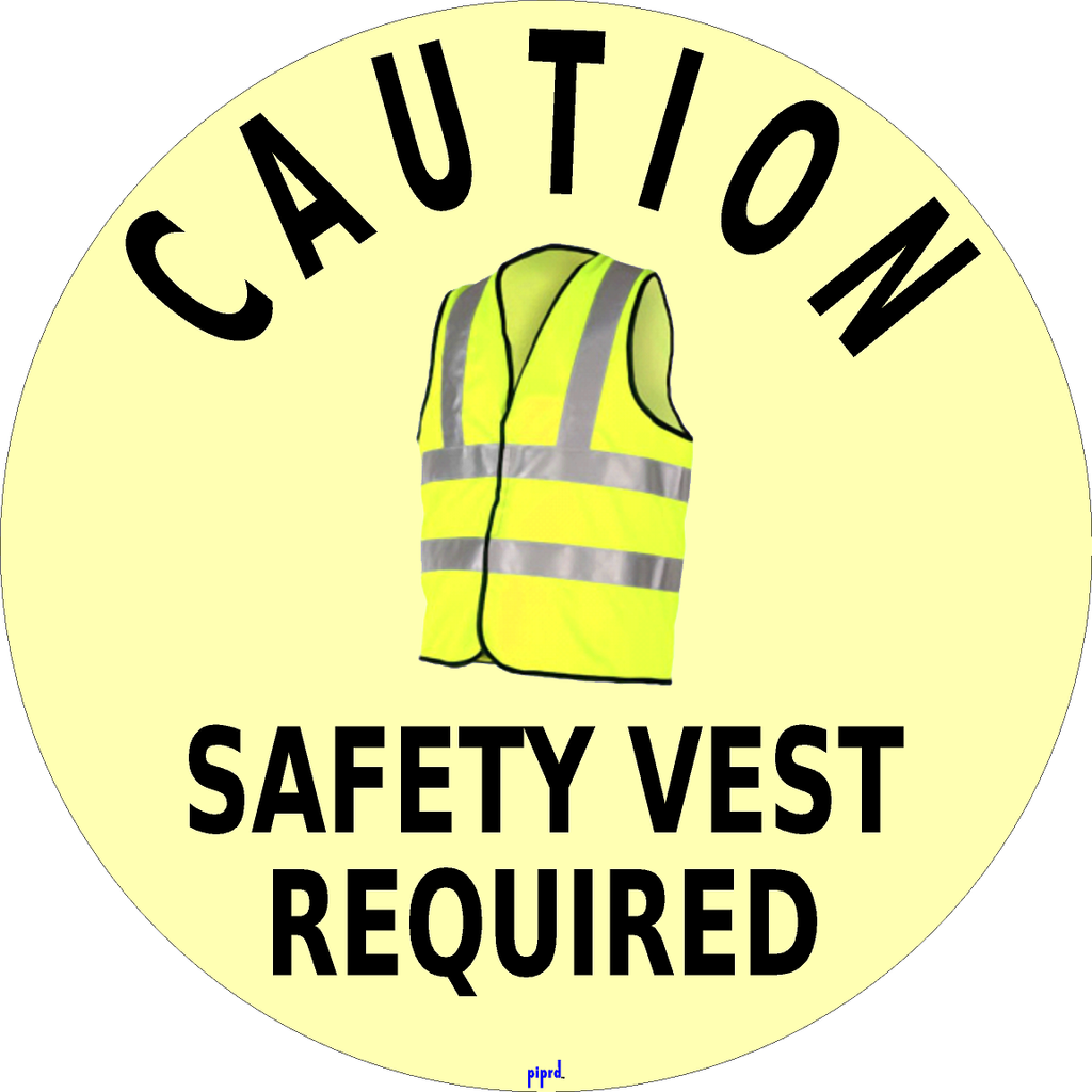 Safety Wheelable Sign Safety Vest Sign