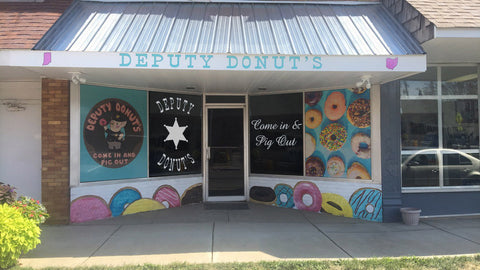 Stencil Cut Window Graphics