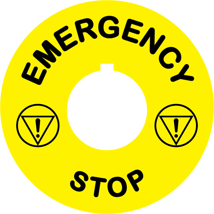 emergency shutdown button