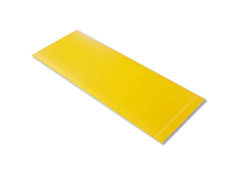 Industrial Floor Tape Segment. Yellow stripe