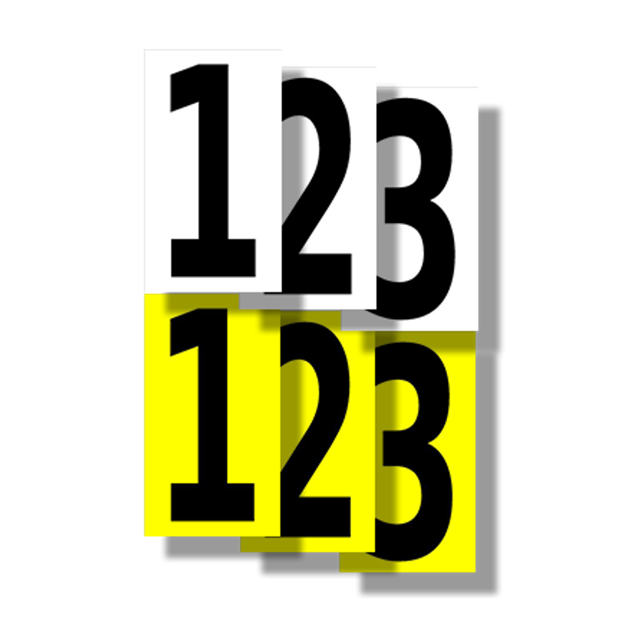 Floor Location Markers - Numbers – Pristine Products