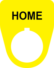 Home Button Legend Plate