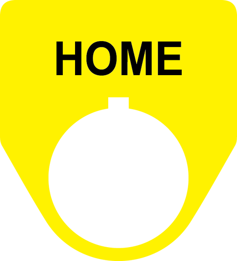 Home Button Legend Plate