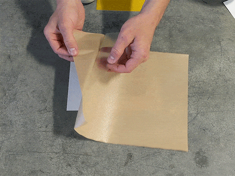 floor label protector applied in warehouse over barcode