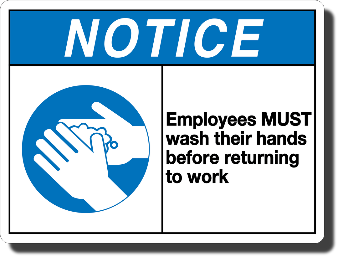 notice-employees-must-wash-hands-aluminum-sign-pristine-products for Free Printable Employees Must Wash Hands Sign Notice Employees Must Wash Hands Aluminum Sign – Pristine Products for Free Printable Employees Must Wash Hands Sign