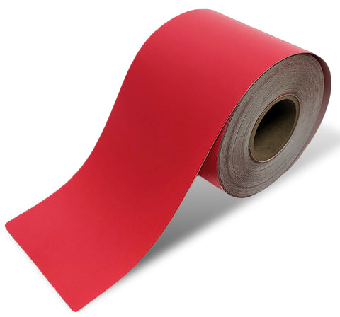Red warehouse Floor Tape - 6" Wide 100ft