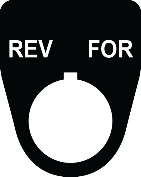 Rev For Button Legend Plate