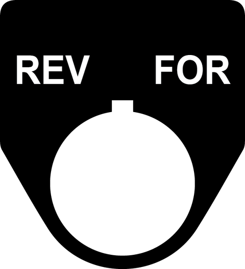 Rev For Button Legend Plate