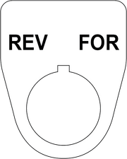 Rev For Button Legend Plate