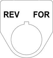 Rev For Button Legend Plate