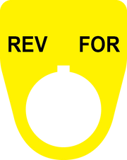 Rev For Button Legend Plate