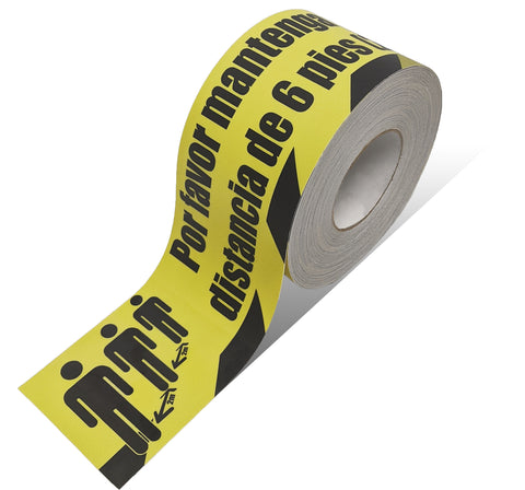 Floor Tape With Text