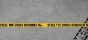 Steel Toe Shoes Required - Industrial Traffic