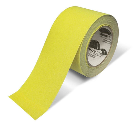 AntiSlip Safety Floor Tape - 60' Roll - Mighty Line Floor Tape - Yellow