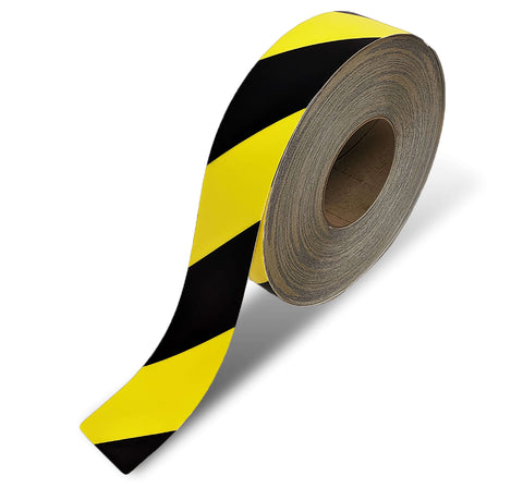 Floor Tape for Aisleways - Yellow and Black 2" Tape