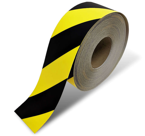 Floor Tape for Aisleways - Yellow and Black 3" Tape