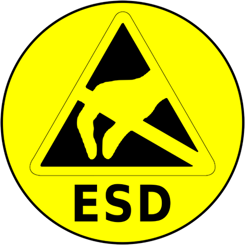 ESD Floor Sign