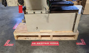 5S red Tag Area marking floor around a pallet
