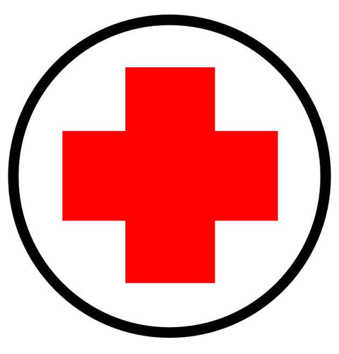 First Aid Floor Sign