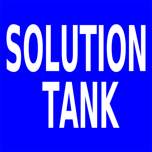 Solution Tank Floor Sign – Pristine Products