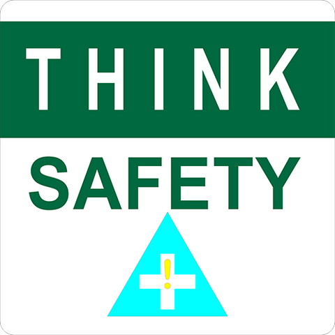 Think Safety Floor Sign